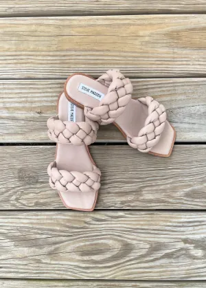 2 braided strap flat sandal