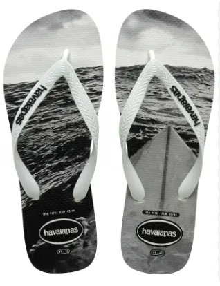 4127920 - HYPE SANDAL WHITE/WHITE/BLACK/GREY