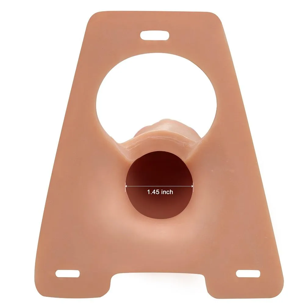 8.5 Inch Hollow Strap On - Adds Length & Girth!
