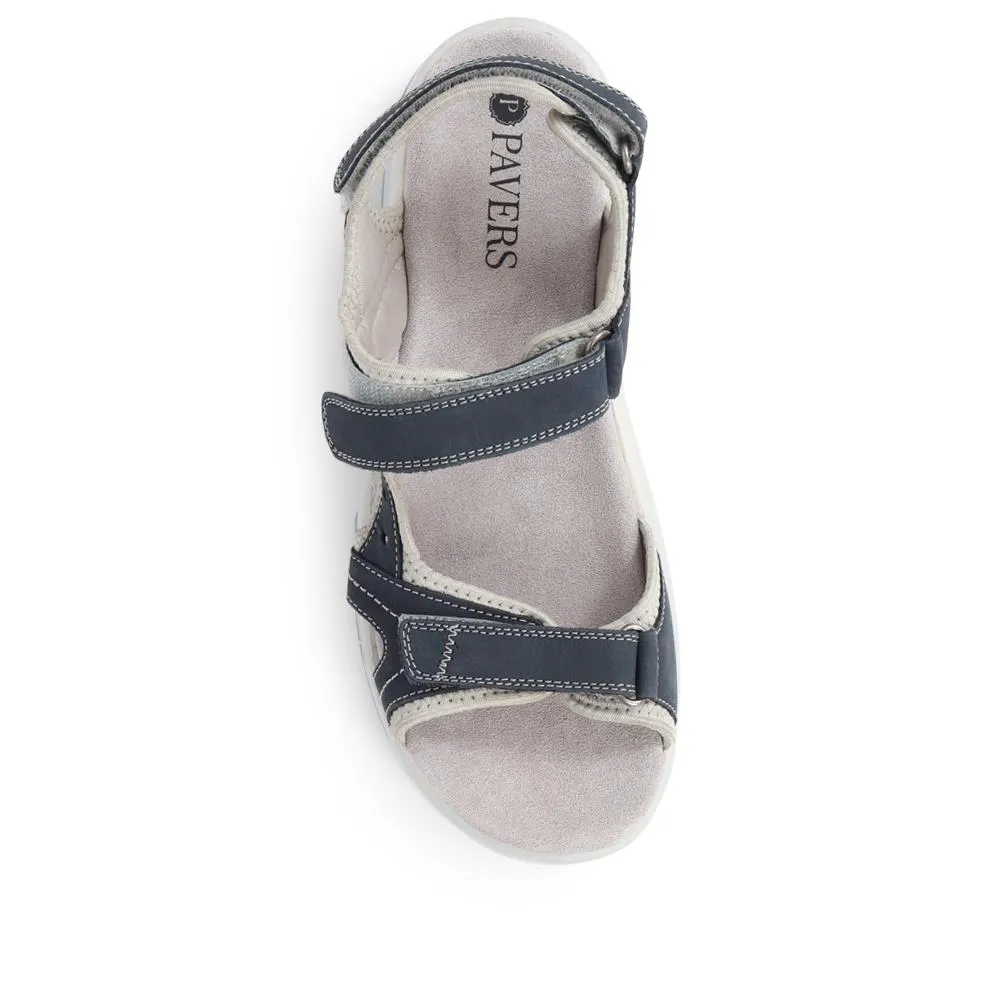 Adjustable Leather Walking Sandals - DDIN39005 / 325 012