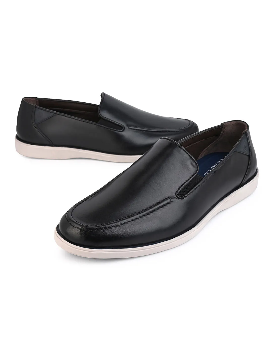 Alberto Torresi Mild Leather Alpha Male Loafer With Sneaker Comfort Padding And Leather Upper