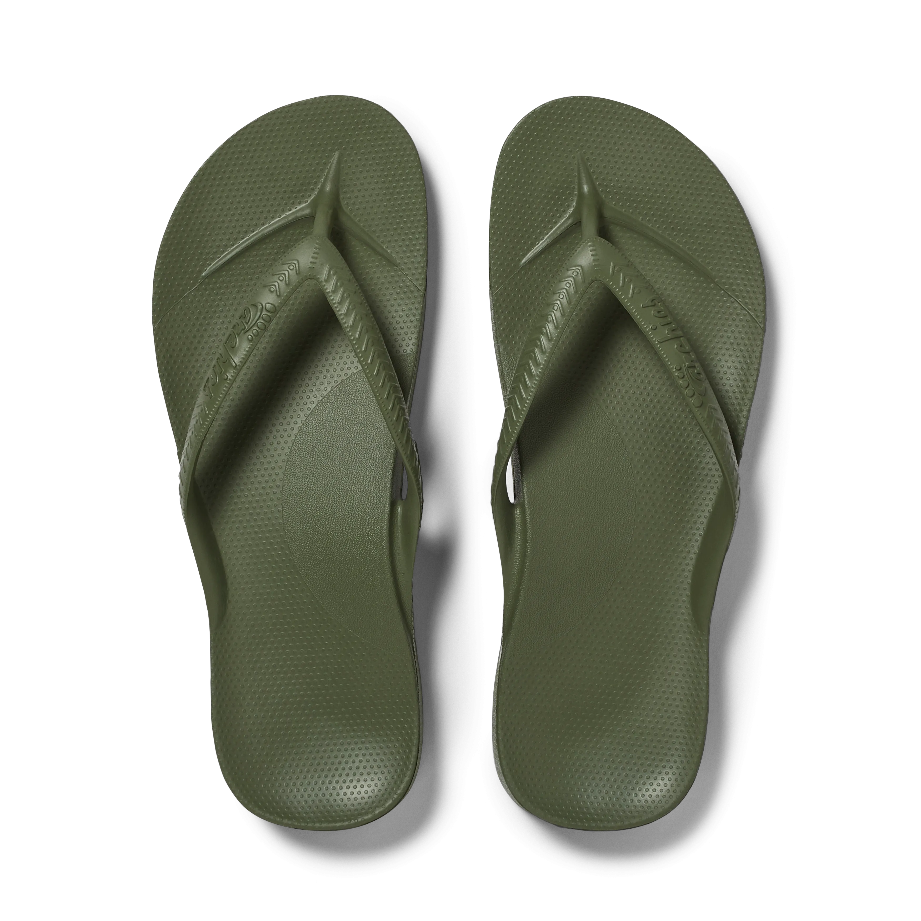 Arch Support Flip Flops - Classic - Khaki