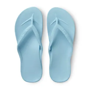 Archies Arch Support Flip Flops Sky Blue