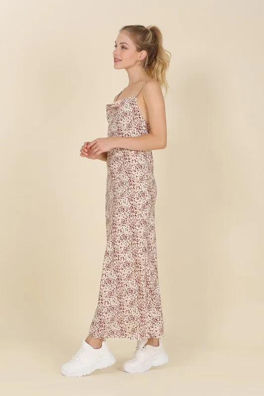 Beautifully Bold Leopard Maxi Slip Dress
