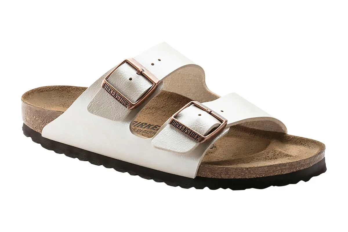 Birkenstock Arizona R Graceful Pearl White Womens