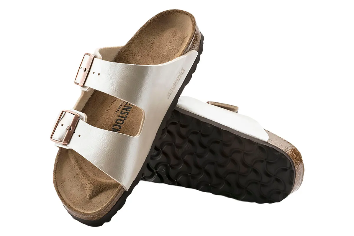 Birkenstock Arizona R Graceful Pearl White Womens