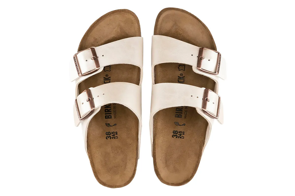 Birkenstock Arizona R Graceful Pearl White Womens