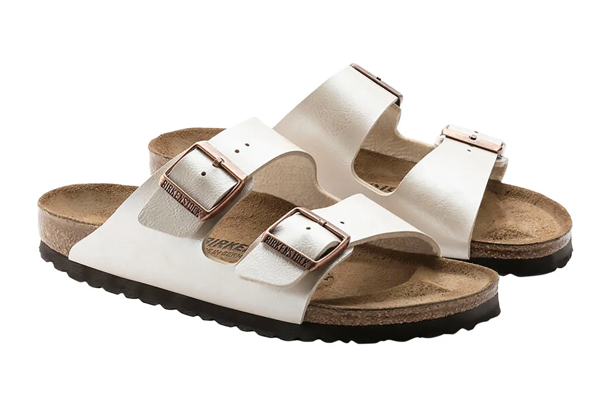 Birkenstock Arizona R Graceful Pearl White Womens