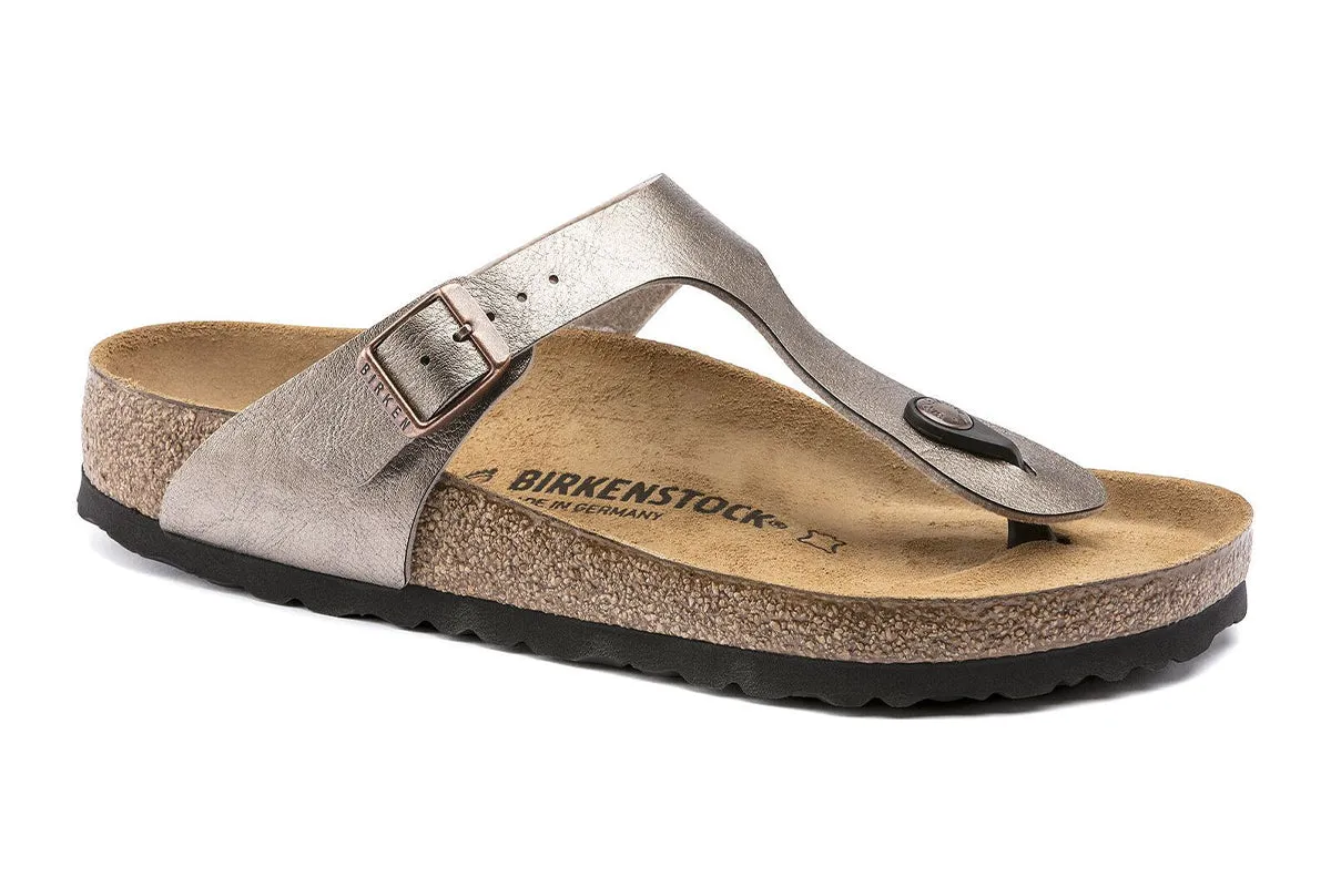 Birkenstock Gizeh R Graceful Taupe Birko-Flor Womens
