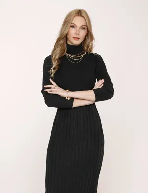 Black Linden Dress