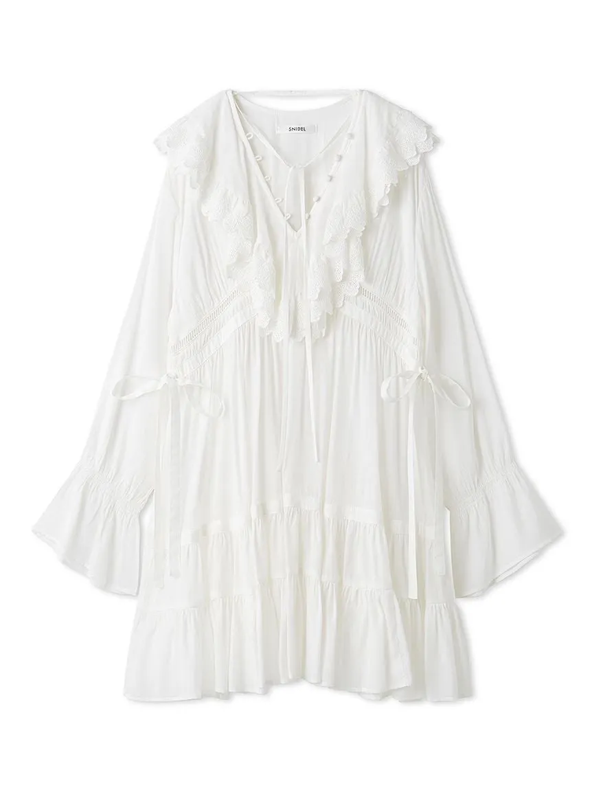 Boho Tunic Ruffle Top