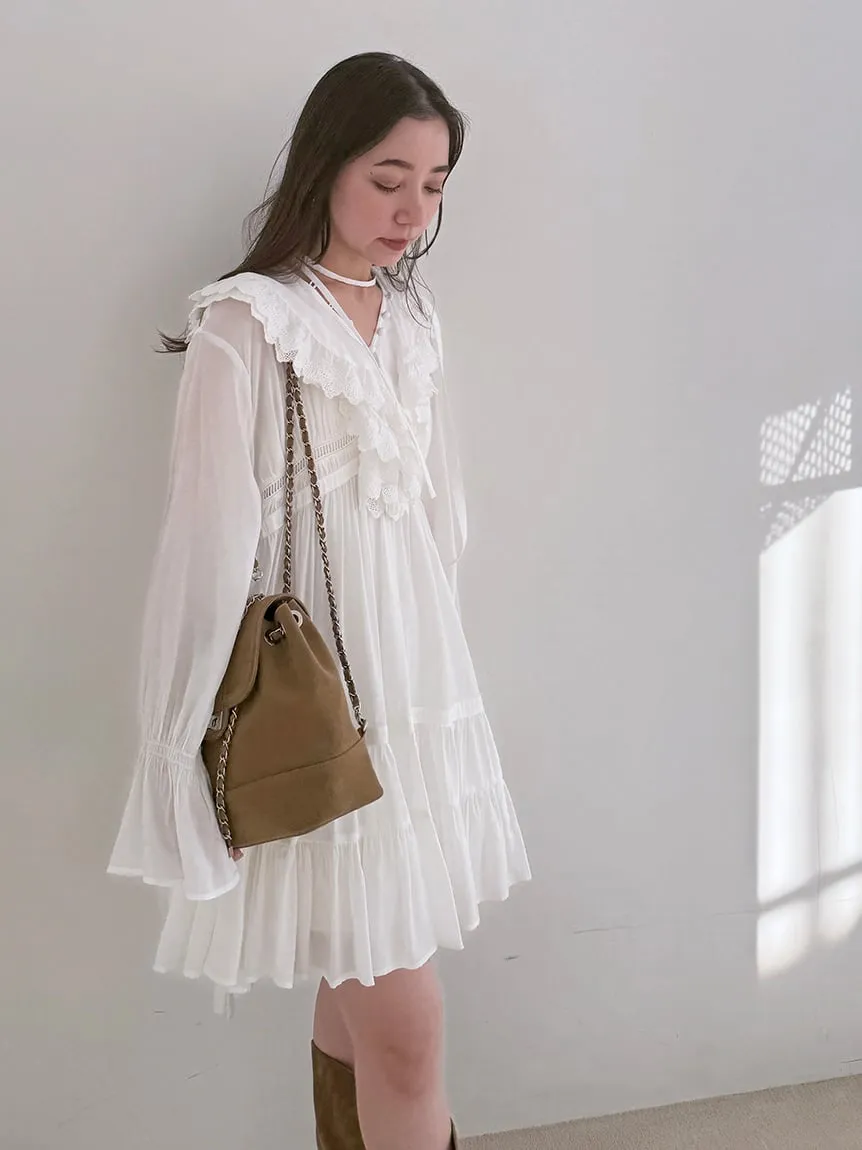 Boho Tunic Ruffle Top