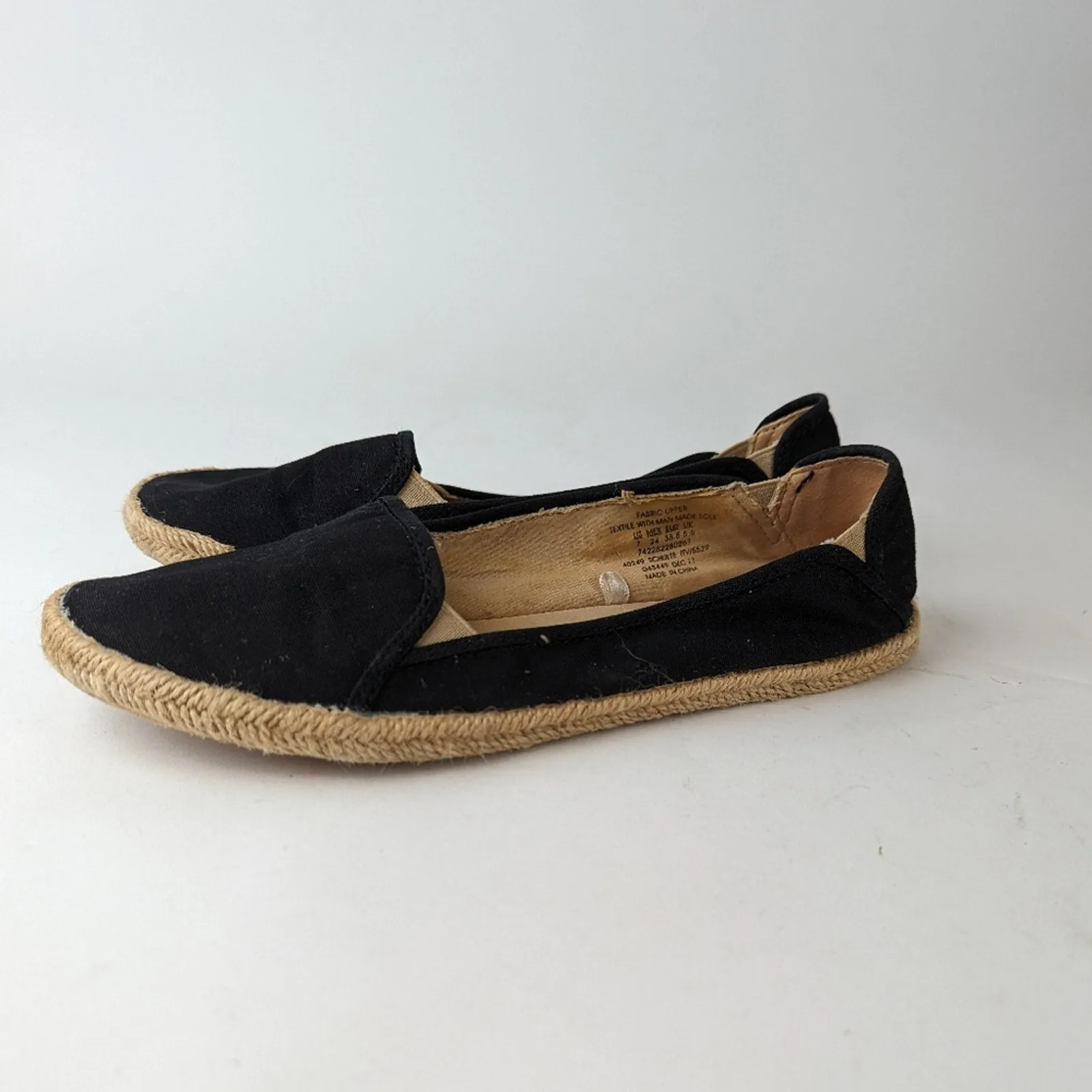 Bongo Black Espadrilles 7