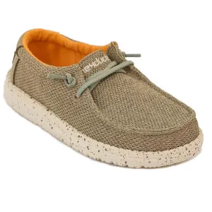 BOYS' HEY DUDE WALLY SOX SLIP ON SNEAKER