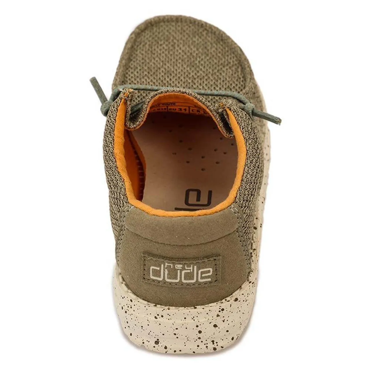 BOYS' HEY DUDE WALLY SOX SLIP ON SNEAKER