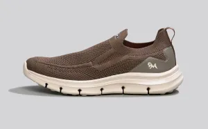 Breathe Ease Slip Ons : Brown