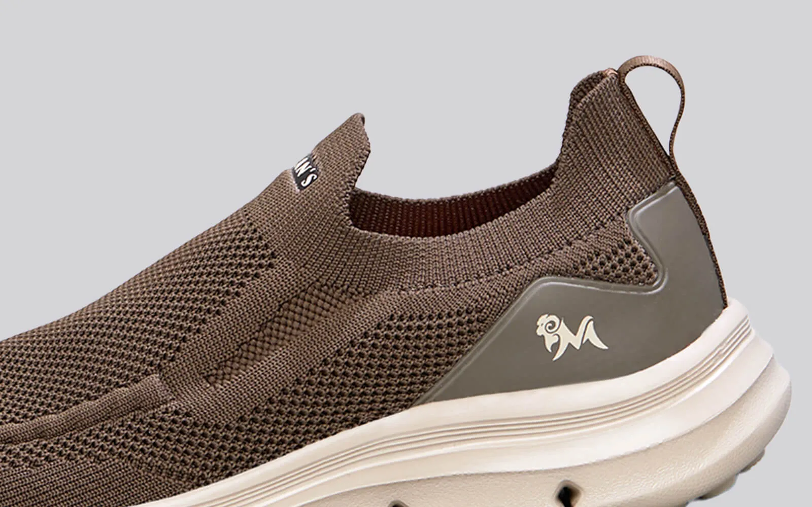 Breathe Ease Slip Ons : Brown