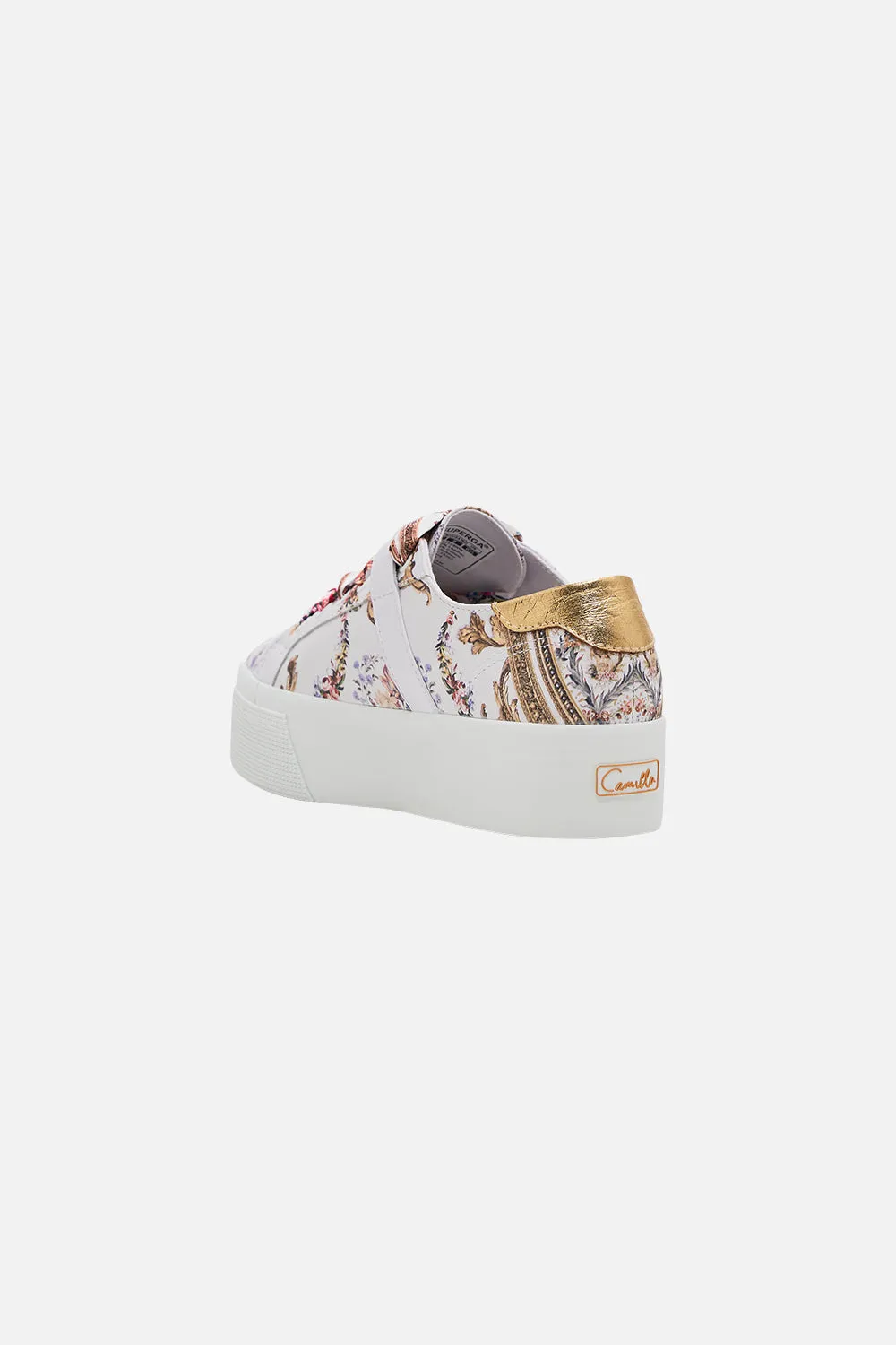 CAMILLA X SUPERGA 2790 PRINTED SNEAKER OLYMPE ODE