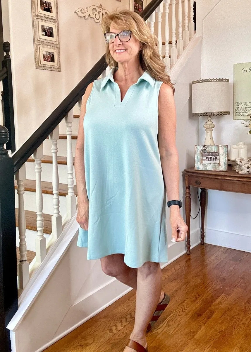Cruise Sleeveless Dress - Spring Mint | Dear Scarlett