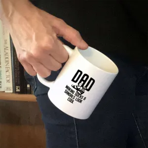Dad Socks and Sandals Ceramic Coffee Cup