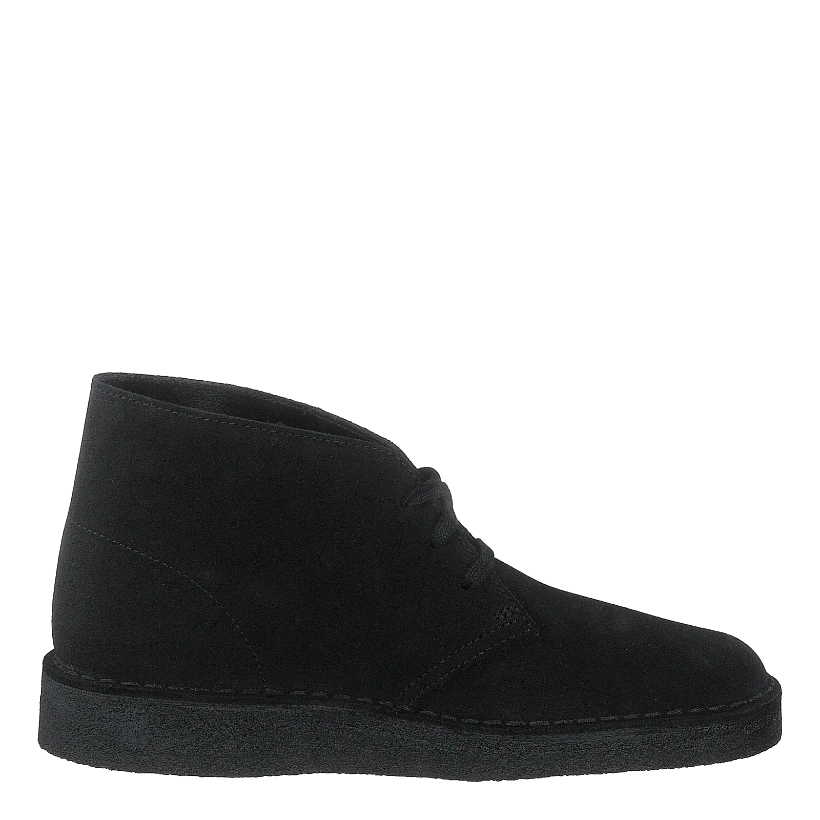 Desert Coal Black Suede