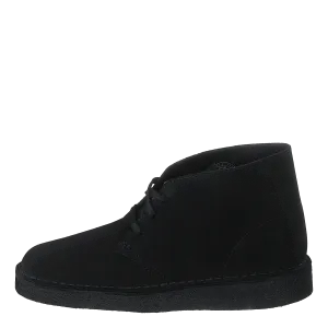 Desert Coal Black Suede