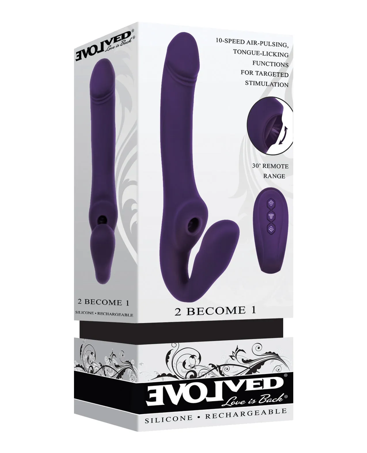 Evolved 2 Become 1 Strapless Strap On