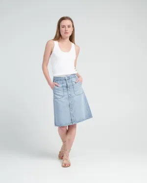 faye skirt - lake