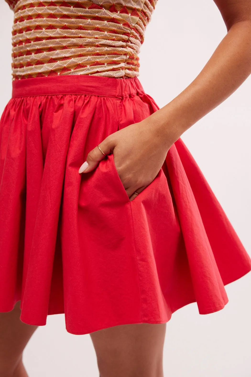 Free People Gaia Skirt - Bella Rosa