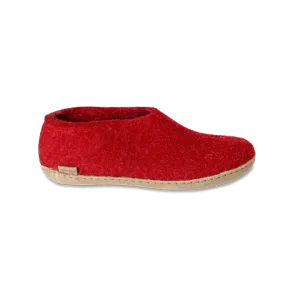 Glerups Leather Sole Shoes - Red