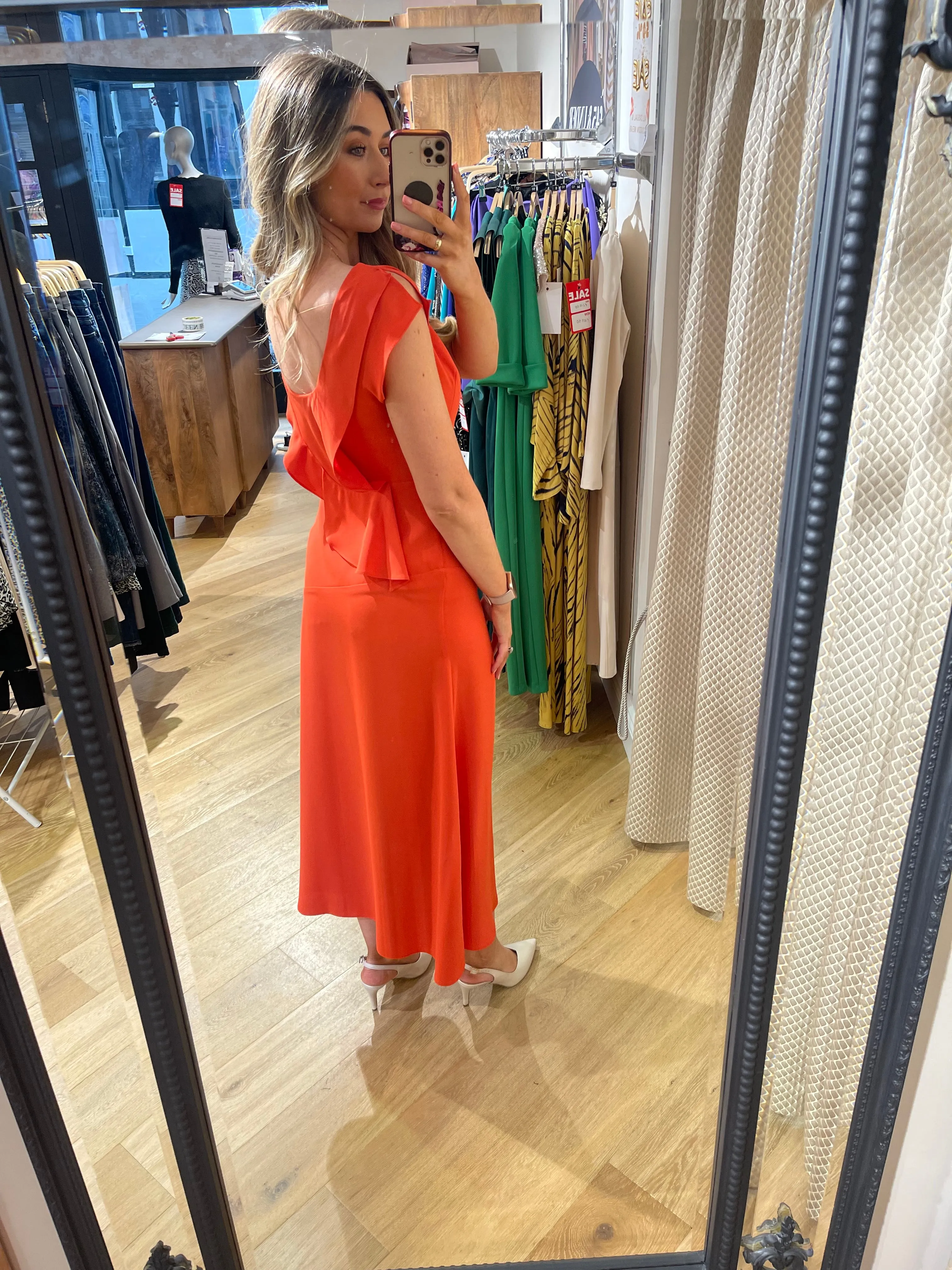 Kameya 40702 Orange Dress