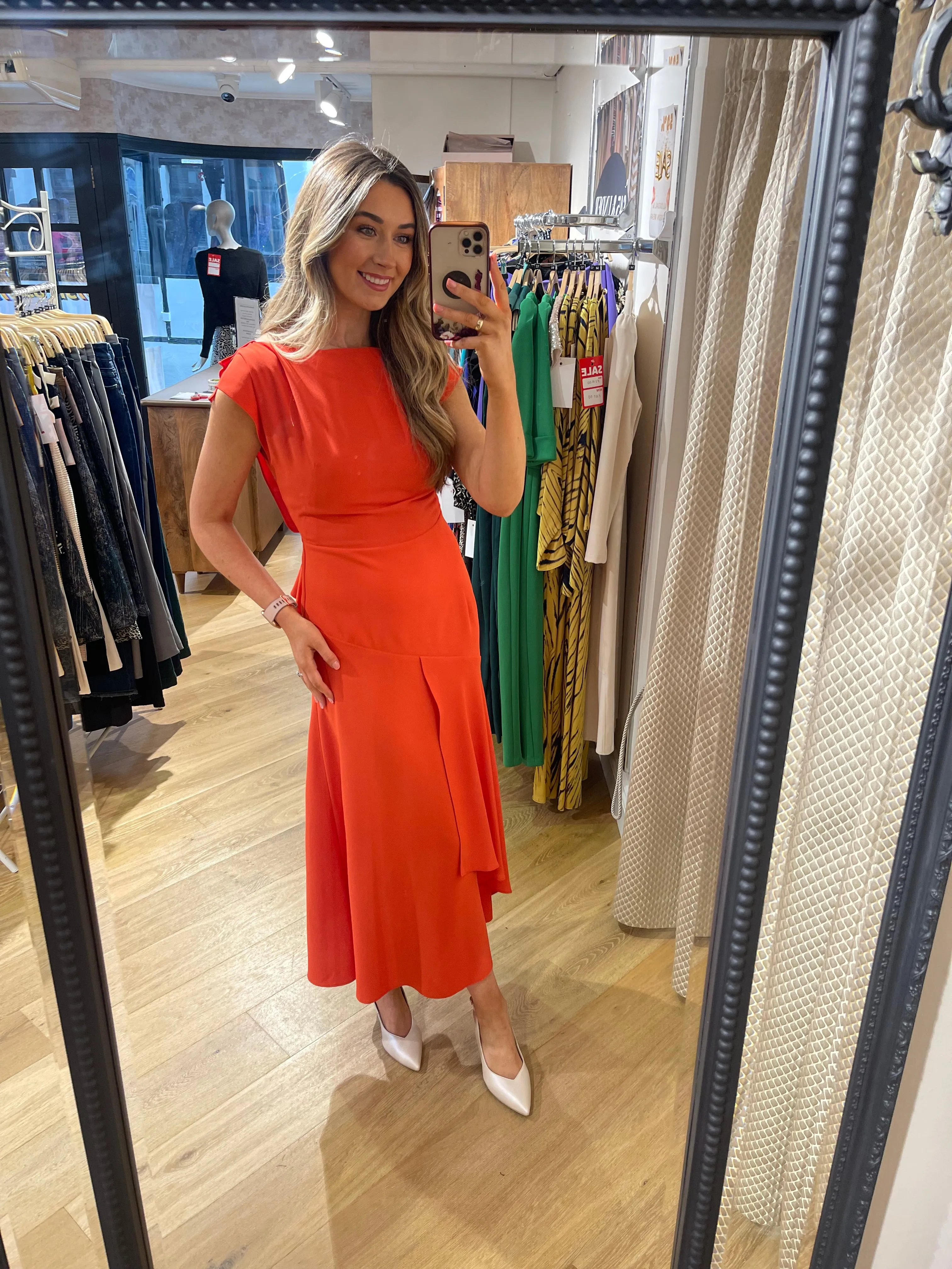 Kameya 40702 Orange Dress