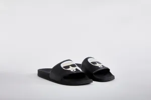 KARL LAGERFELD ICONIC KONDO SLIDERS