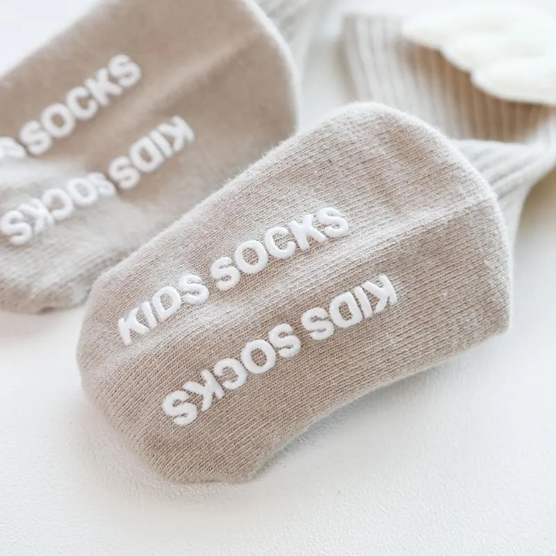 Knitted Angel-Wing Socks - Girls