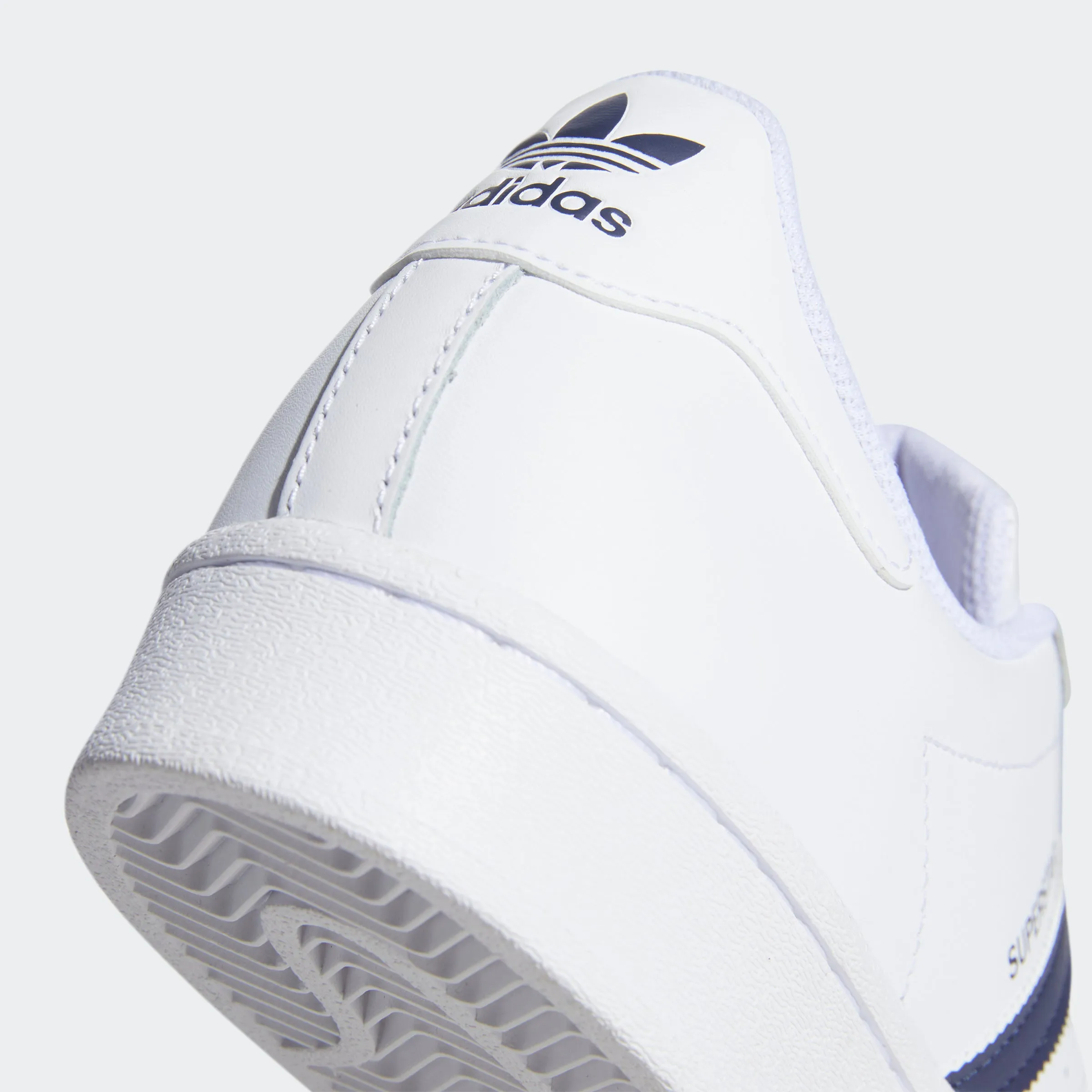 Men's adidas Originals Superstar Shoes White Navy