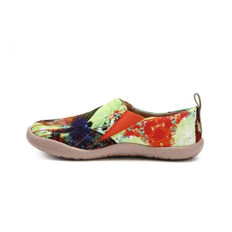MOTTLED BUTTERFLY Unique Artistic Women Flats
