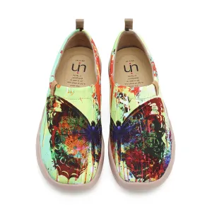 MOTTLED BUTTERFLY Unique Artistic Women Flats