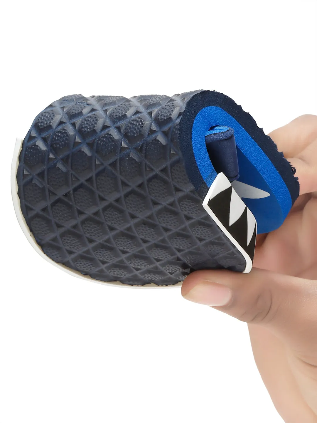Premium Shark V-Shape Flip-flops With Foxing for Boys & Girls (Blue)