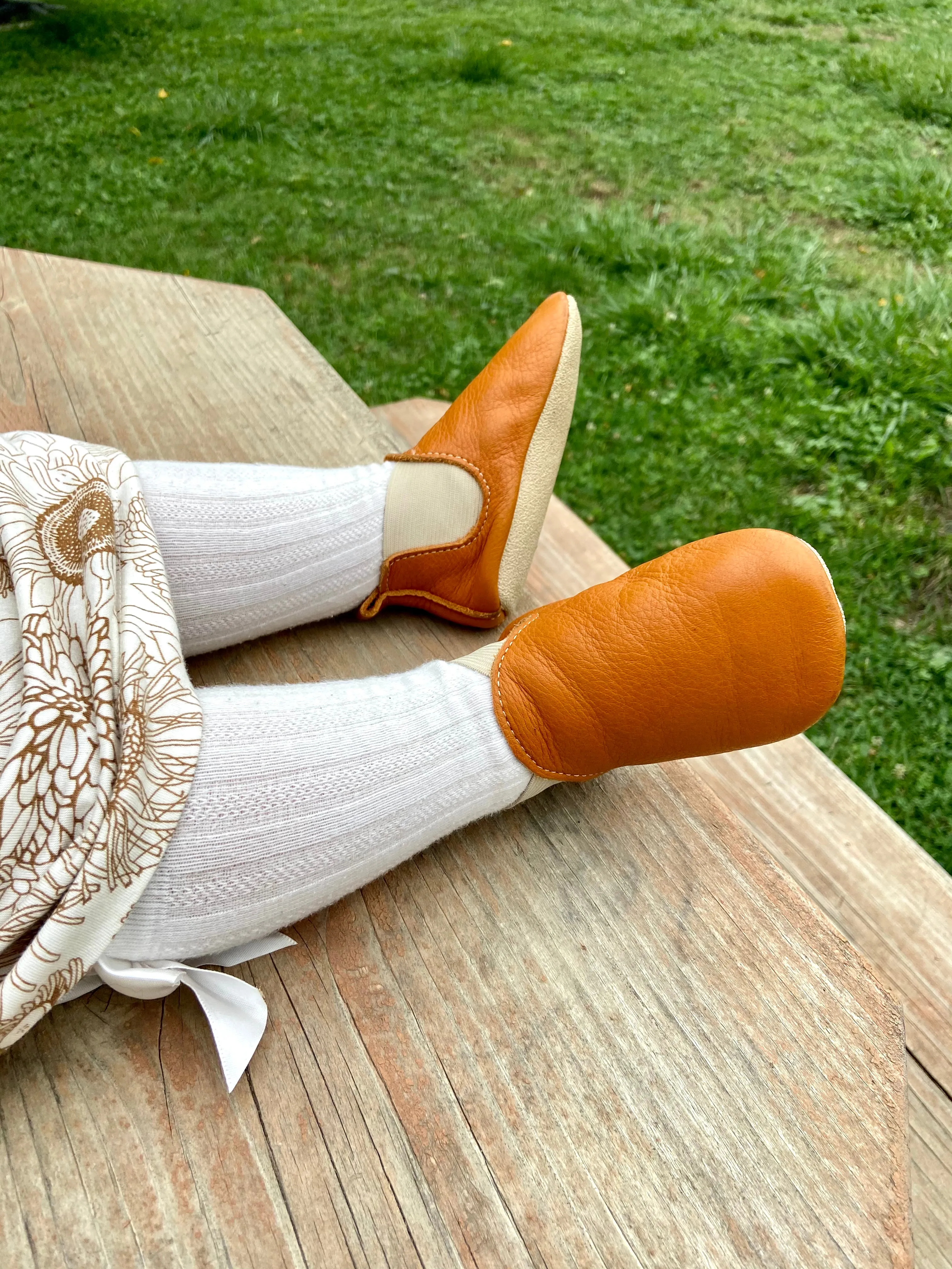 Pumpkin Chelsea Boot