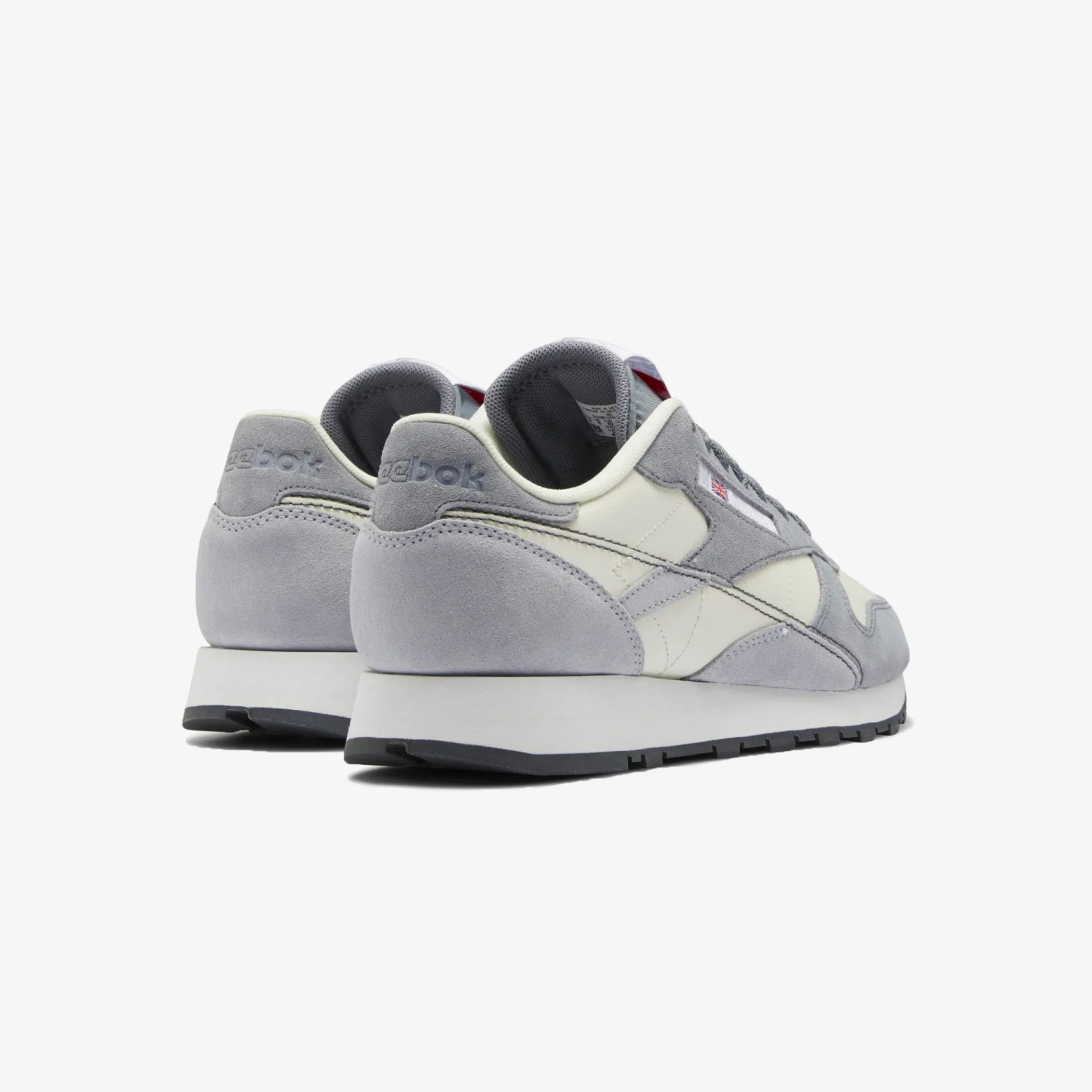 Reebok | CLASSIC LEATHER MAKE IT YOURS  { CHALK / COLD GREY 2