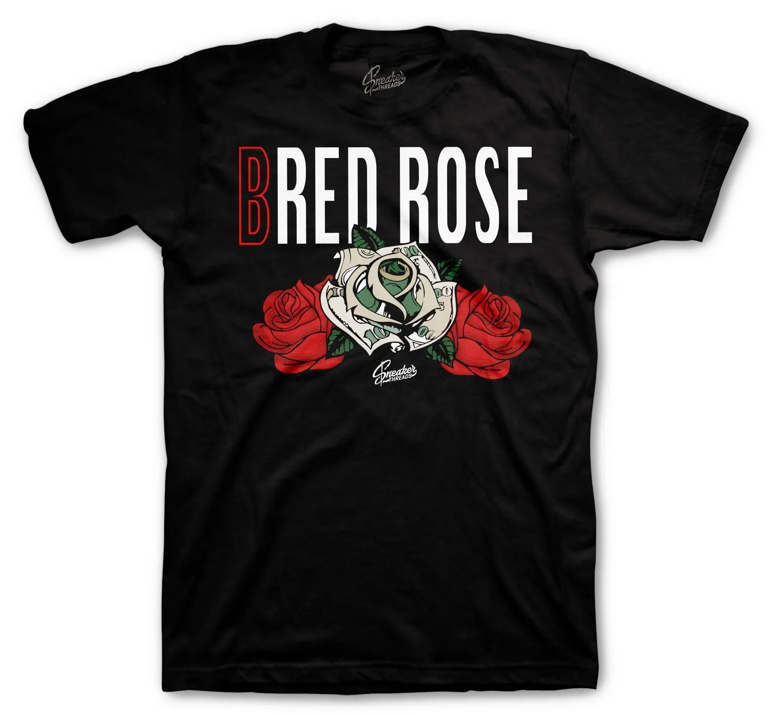 Retro 14 Lipstick Red Rose Shirt