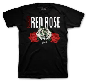 Retro 14 Lipstick Red Rose Shirt