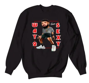 Retro 14 Lipstick Sexy Sweater