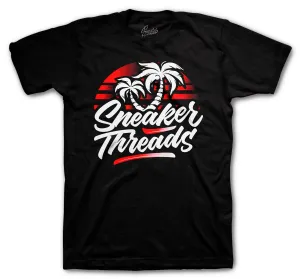Retro 14 Lipstick ST Palms Shirt
