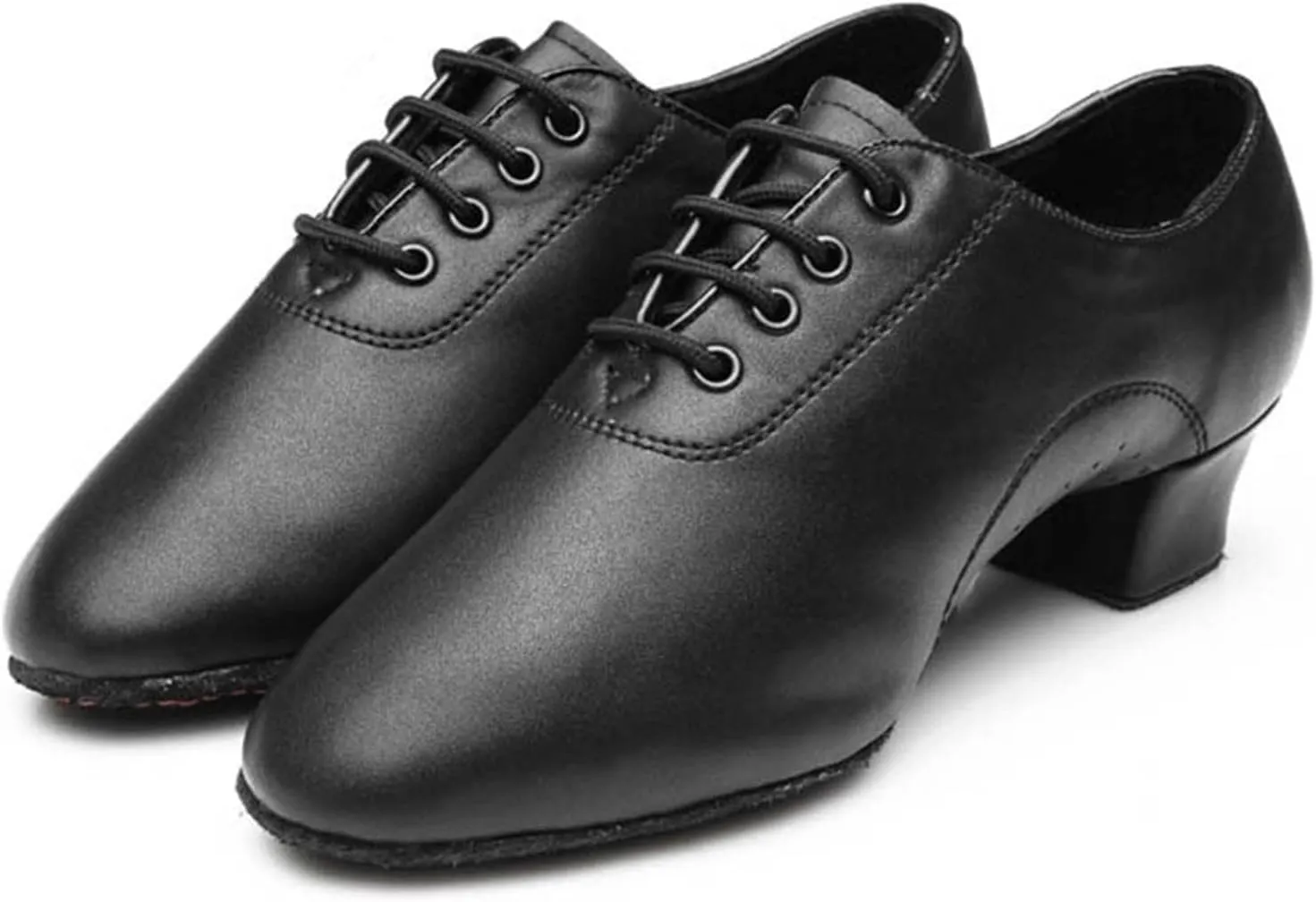 Shoes Boys Modern Dance Shoes Prom Ballroom Latin Dance Shoes Solid Color Lace Up Toddler Size 7 Boots Boys (Black, 31)