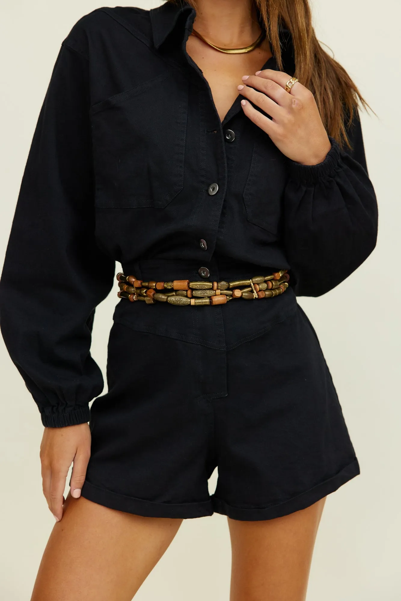 Sonoran Romper Black