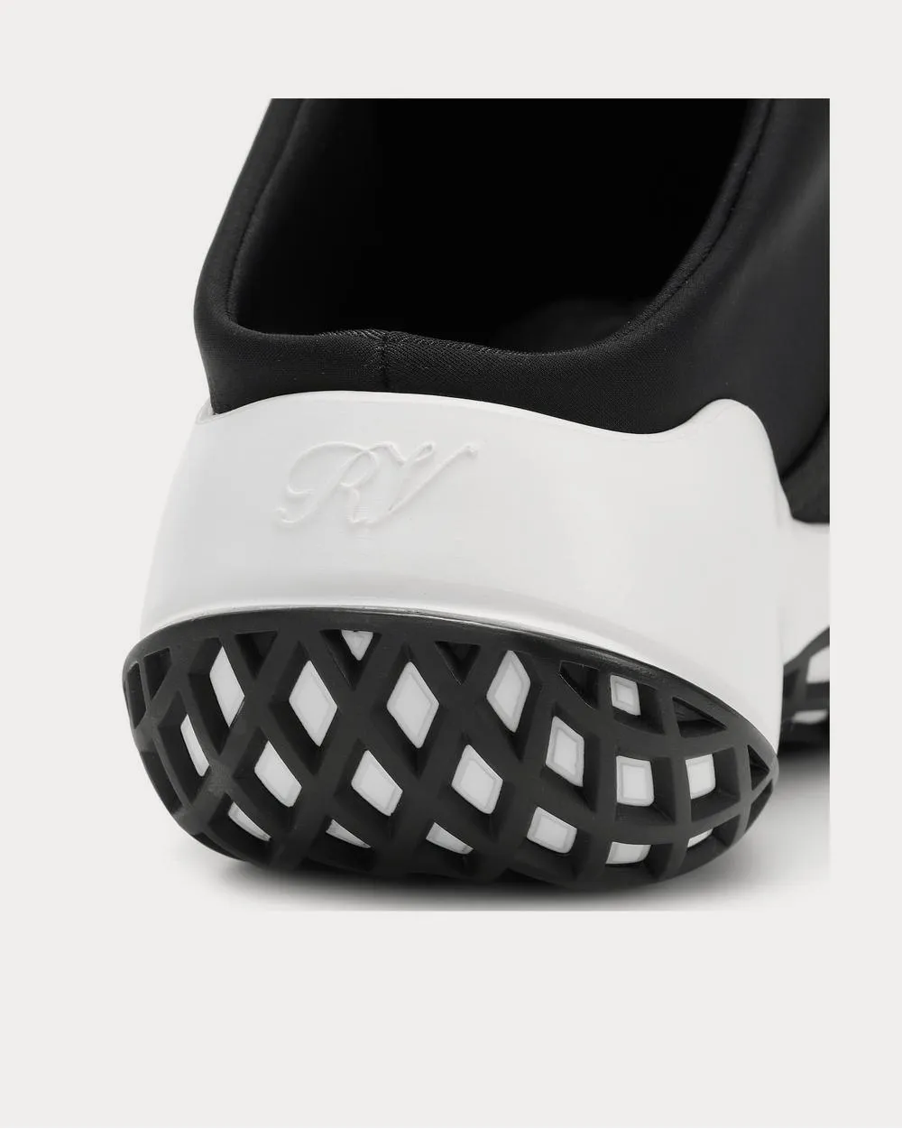 Viv' Run Strass Buckle Black Slip On Sneakers