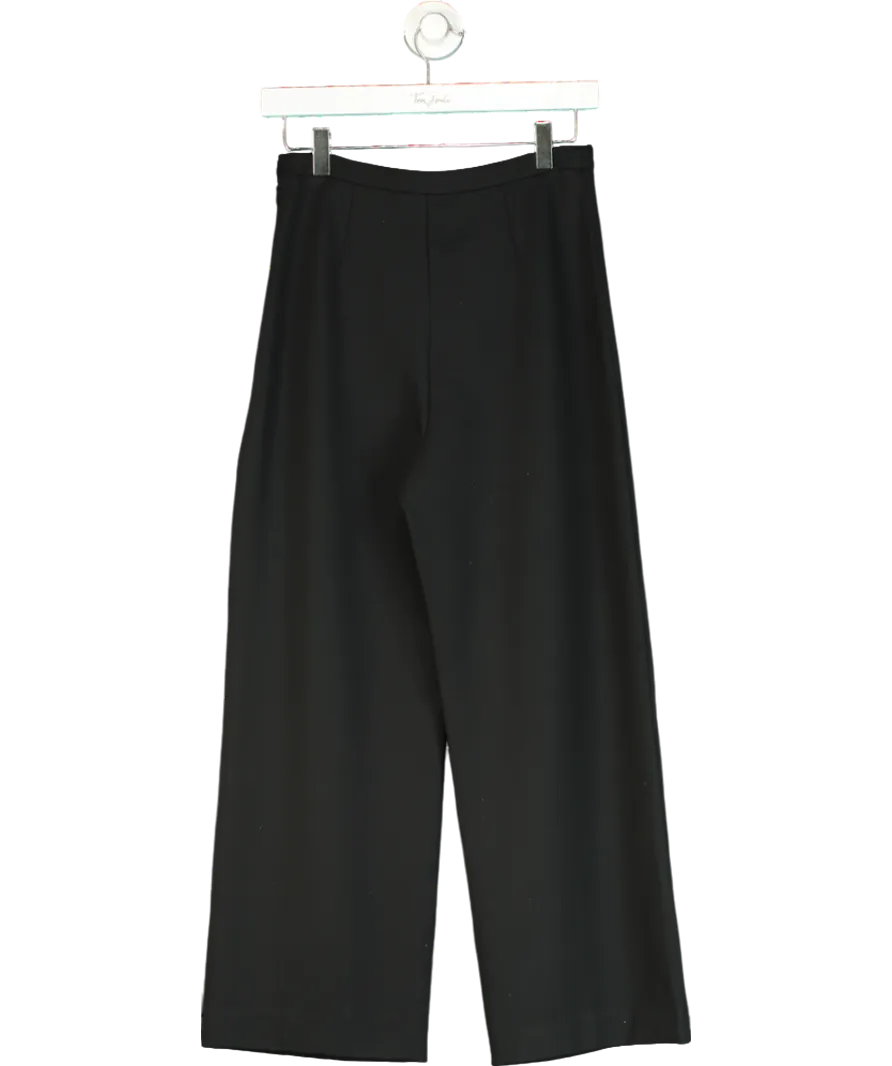 Whistles Black Camilla Wide Leg Trouser UK 8